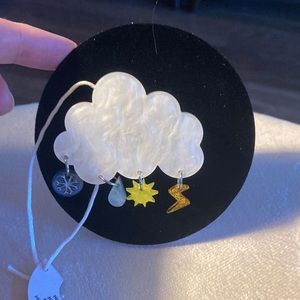 Erstwilder brooch - whatever the weather - four seasons